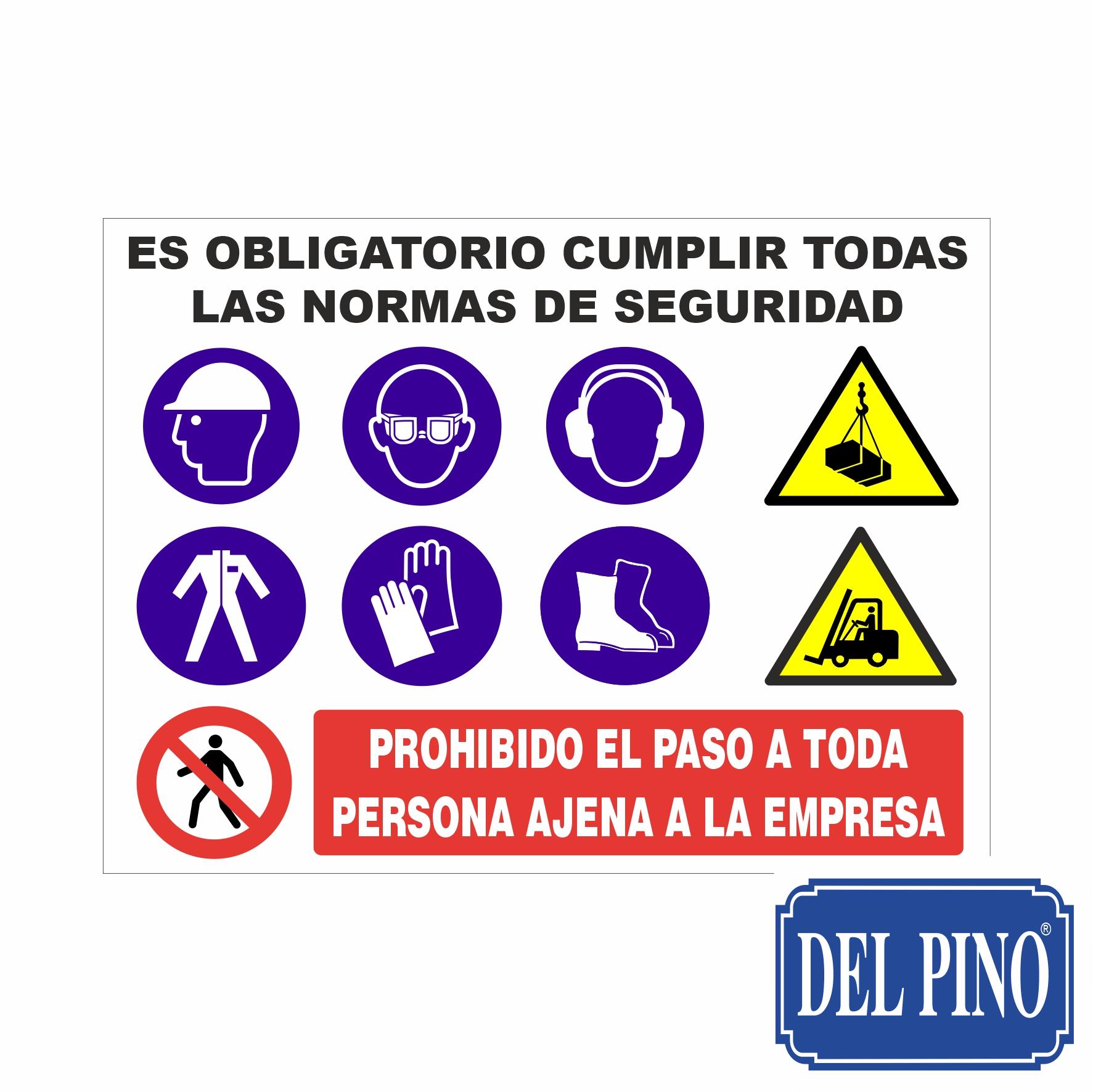 0872 – Es obligatorio cumplir normas de seguridad – DelPino