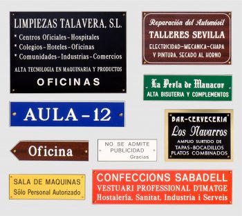 Placas en Formica